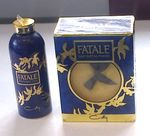 VINTAGE COTY 2  FATALE SILKY  DUSTING POWDER 80g PERFUMED TALC 100g  VERY RARE
