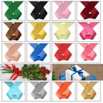 10 Metres - Double Sided Satin Ribbon - 3mm 6mm 10mm 15mm 23mm 25mm Widths