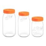LE PARFAIT KITCHEN GLASS STORE JARS  Made in France  Choose Size & Quantity