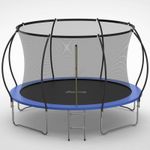 Trampoline 12FT with Enclosure Safety Net for Kids Toddler Backyard Bouncer Toy