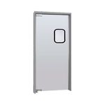 Curtron SPD-20-AL-3084 Service-Pro Swinging Door, 30" x 84", Tempered Aluminu...