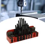 58Pcs M12 High Precision Hold Down Clamp Machine Set T-Slot Milling Clamp Kit