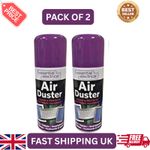 2 x Essential Electrical Compressed Air Duster - 200ml