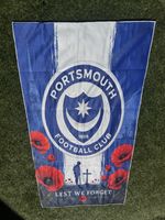 Portsmouth FC Pompey Microfibre Beach Towel
