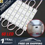 LED Interior Light Kit Strips 60led For Fiat Ducato Talento Campervan Vivaro Van