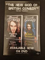 Russell Brand - 2008 - DVD's - Leaflet / Flyer  #W1122