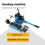 Manual Bending Machine 120° MAX Bending Angle Manual Bender Heavy Duty Steel UK