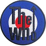 The Who Target Logo 7Cm Wide Officially Licensed Woven Sew Or Iron On Patch
