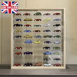 Hot Wheels Diecast Car Matchbox 1/64 Display Acrylic Unit Toy Shelf 50 Cars Rack