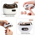 2 in1 Electric Nail Clippers For Thick Nails Toe Safe Automatic Trimmer Manicure
