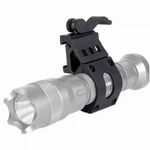 Tactical 5mm Offset Picatinny Weaver Rail Mount for Rifle Scope Torch Laser