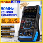 FNIRSI 2C23T / 2C53T Smart Digital Oscilloscope Multimeter Signal Generator
