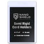 Nano Shield® Semi Rigid Card Holders Trading Card Game Grading Protection