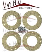 International B275 B414 276 354 374 384 Tractor Brake Lining Repair Kit - 6.5"
