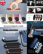 Magnetic Car Phone Holder Mount Bracket Stick on Car Dashboard Wall Phone Holder