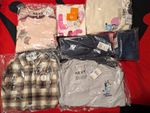 NEXT Kids Clothing Bundle x7 incl Bluey Sweatshirt & Denim Jeans