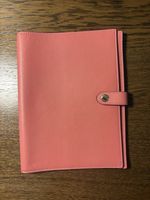 Coach Leather Notebook Cover Taffy