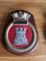 HMS Newcastle Ship Crest/ Plaque 1980-81