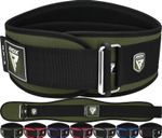 RDX Weightlifting Belt Gym Belt, Powerlifting Belt Workout Fitness, Padded Back