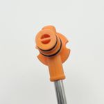 Boiler flue gas analyser probe adapter 90 angle cone for Testo Kane Anton Tpi