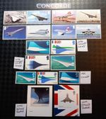 GB 2026~Concorde~Stamps~Collection~ of 17~(1969-2026)~MNH~UK