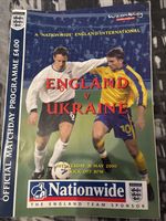 England V Ukraine Programme 31st May 2000