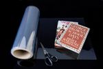 CLEAR ARCHIVAL BOOK JACKET COVER 330mm x 20m roll - acid free film