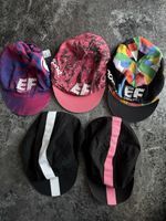 Lot of 5 Rapha Cycling Caps - EF Education First Pro Team & Classic Stripes OS
