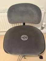 Roc n Soc - Grey Square Top with Gibraltar Base Stool with back rest excellent