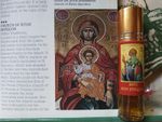 Greek Orthodox holy anointing oil CORFU Saint Spyridon x 1   myrrh aroma  remedy
