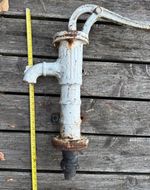 Original Antique, Cast Iron Hand Water Pump. Water Feature / Pond / Victorian 