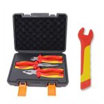 3 Piece 1000V Insulated Pliers Set Insulated Open End Wrench 1000 Volt 10mm