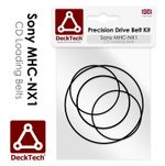 DeckTech™ Replacement CD Loading Belts for Sony MHC-NX1 MHCNX1 MHC NX1