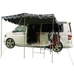 Olpro Retro Campervan Shade Canopy - Charcoal