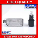 FOR FORD TRANSIT MK8 NUMBER PLATE LIGHT LAMP & BULB (2014+ONWARDS)
