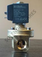Water Solenoid valve 1/2"  3/4"  1"  2"  3"  BSP (Normaly Closed) brass CEME