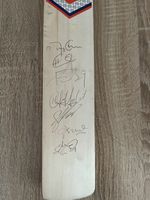 Signed Pakistan Cricket Team Bat | Shaheen Afridi, Hasan Ali, Shadab Khan Signed