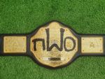 NWO Big Gold wrestling championship belt HOGAN WITH free Hanger Carry Bag 4mm