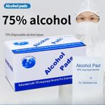 100x Alcohol Wipes with 70% IPA Pre-Injection Swabs for Skin, Tattoo, Alcotip UK