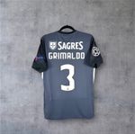 Benfica 2017-18 Away Shirt Grimaldo #3 UCL Adidas Size S Original