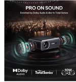 Aurzen Eazze D1 Pro Smart Projector 1080P Dolby Audio Wi‑Fi Bluetooth – Boxed