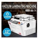 AK Vacuum Laminating Machine 1500W 12in LCD Screen 220V White Metal