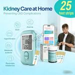 Creatinine Meter for Kidney Function Testing – Home Use Device with 25 Strips