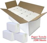 Z Fold Paper Hand Towel White 2ply Dispenser Towels Tissue Cleaning Paper C Fold