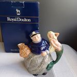 Royal Doulton Old Salt Teapot D6818 SIGNED Collectors Club Special Boxed Vintage