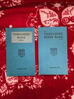 Pair Of Yorkshire Penny Savings Bank Books 1960s