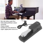 Piano Sustain Pedal ABS Shell 304 Stainless Steel Keyboard Sustain Pedal Rich