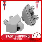 2Pcs Car Sun Visor Clip For VW Polo UP Passat Skoda Seat 2012-2015 6R0857561Y20