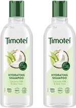 Timotei Hydrating Shampoo 300ml (2 Pack) Silicone Free Natural Ingredients