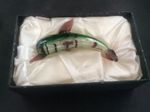 Moderno Coloured Art Glass Dolphin by Shudehill Giftware in Original Box